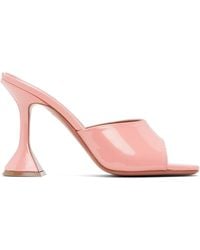 AMINA MUADDI - Lupita Slipper 95 Heeled Sandals - Lyst