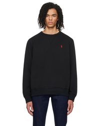 Polo Ralph Lauren - Black 'the Rl' Sweatshirt - Lyst
