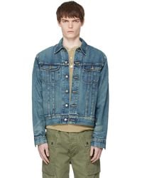 RRL - Leeland Denim Trucker Jacket - Lyst