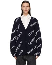 balenciaga cardigans