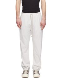 Rick Owens - Off- Temple Berlin Drawstring Sweatpants - Lyst