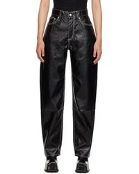 Eytys - Benz Faux-leather Jeans - Lyst