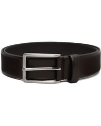 BOSS - Pin-Buckle Leather Belt - Lyst