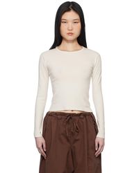 Gil Rodriguez - Off- Bellevue Long Sleeve T-Shirt - Lyst