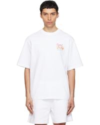CASABLANCA - Collage D'Icônes Graphique T-Shirt - Lyst