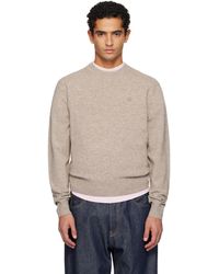 Acne Studios - Pull À Col Ras Du Cou En Laine De Yak - Lyst