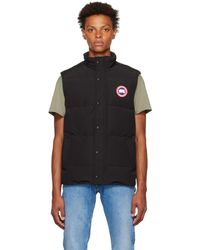 Canada Goose Garson Sleeveless Feather Down Cotton Blend Vest in Black for  Men | Lyst