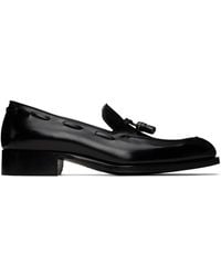 Tom Ford - Burnished Leather Edgar Tassel Loafers - Lyst