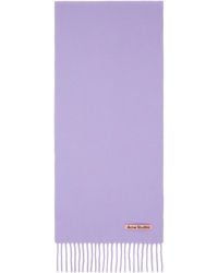 Acne Studios - Fringed Wool Scarf - Lyst