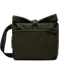 Rains - Khaki Rolltop Commuter Bag - Lyst