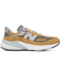 New Balance - Baskets 990v6 brun clair et gris - made in usa - Lyst