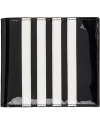 Thom Browne - Patent 4-Bar Bifold Wallet - Lyst