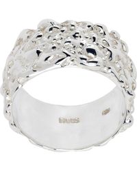 Faris - Bague À Ornement Texturé Roca - Lyst