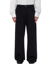 MM6 by Maison Martin Margiela - Cotton Sweatpant Trousers - Lyst