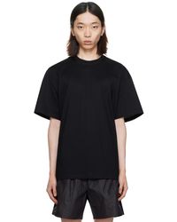 WOOYOUNGMI - T-shirt noir à image de méduse - Lyst