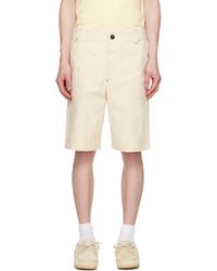 Jacquemus - ベージュ La Croisière 'The De-Nîmes' デニムショートパンツ - Lyst