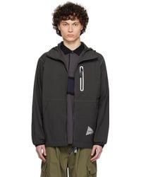 and wander - Gramicci Edition Brushed Nylon Jacket - Lyst