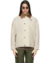 Barbour - Off- Icons Transport Casual Jacket - Lyst