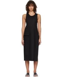 Rier - Apron Midi Dress - Lyst