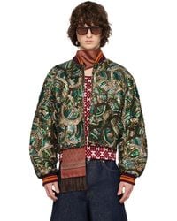 メンズ Dries Van Noten Verner Panton Edition ネイビー エンブロイ