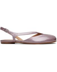 Maison Margiela - Tabi Slingback Sandals - Lyst