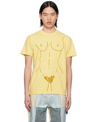Kidsuper - T-shirt jaune à images - Lyst