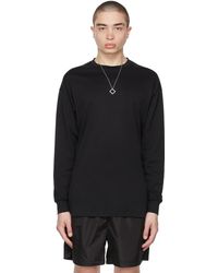 Wardrobe NYC Jersey Long Sleeve T-shirt - Black