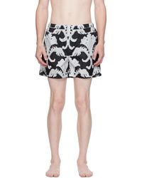 Valentino - Metamorphos Wall Swim Shorts - Lyst
