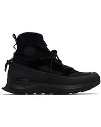 Canada Goose - Baskets Montantes De Randonnée Glacier Noires - Lyst