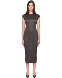 Pleats Please Issey Miyake - Monthly Colors June Midi Dress - Lyst