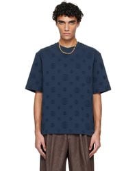 CASABLANCA - Applique Monogram Oversized Short Sleeve T‑Shirt - Lyst