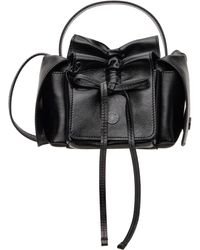 Acne Studios - Mini Sac Noir À Poches - Lyst