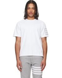 Thom Browne - Milano Cotton 4-Bar T-Shirt - Lyst