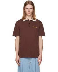 CASABLANCA - Laurel Pique Short Sleeve Polo - Lyst