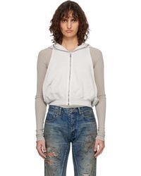Rick Owens - Off- Temple Cyclops Sl Hoodie - Lyst
