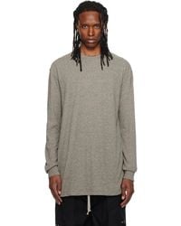 Rick Owens - Tower Rick Jumbo Ls T-Shirt - Lyst