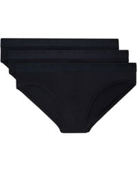 Skims - Three-Pack Stretch Briefs - Lyst