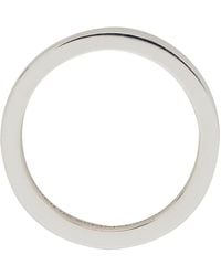 Le Gramme Polished 'le 3 Grammes' Ribbon Ring - Metallic