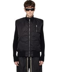Rick Owens - Temple Sl Tankers Bomber Vest - Lyst