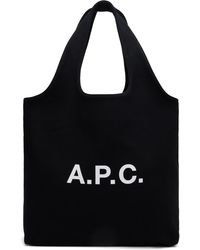 A.P.C. - ネイビー Ninon トートバッグ - Lyst