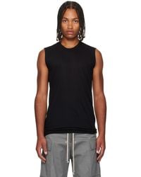 Rick Owens - Concordians Basic Sleeveless Tank Top - Lyst