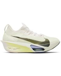 Nike - Baskets Alphafly 3 Blanc Cassé Et Jaune - Lyst