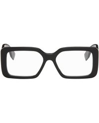 Fendi - Black Baguette Glasses - Lyst