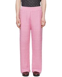 Isa Boulder - Ssense Exclusive Tick Trousers - Lyst