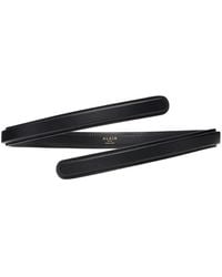 Alaïa - Calfskin Twist 3D-Printed Belt - Lyst