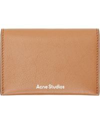 Acne Studios - Folded Leather Wallet - Lyst