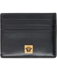 Versace - Severine Leather Card Holder - Lyst