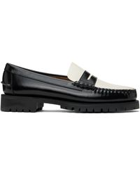 Sebago - ブラック＆ホワイト Dan Lug ローファー - Lyst