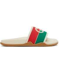 レディース Gucci フラットサンダル | Lyst