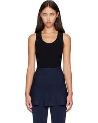 Alaïa - Sleeveless Ribbed Knit Bodysuit - Lyst